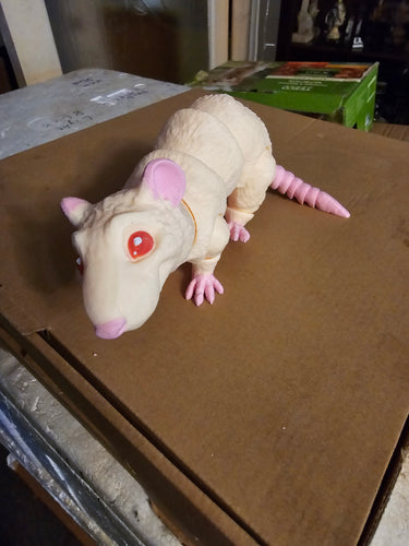 Articulated Albino Rat