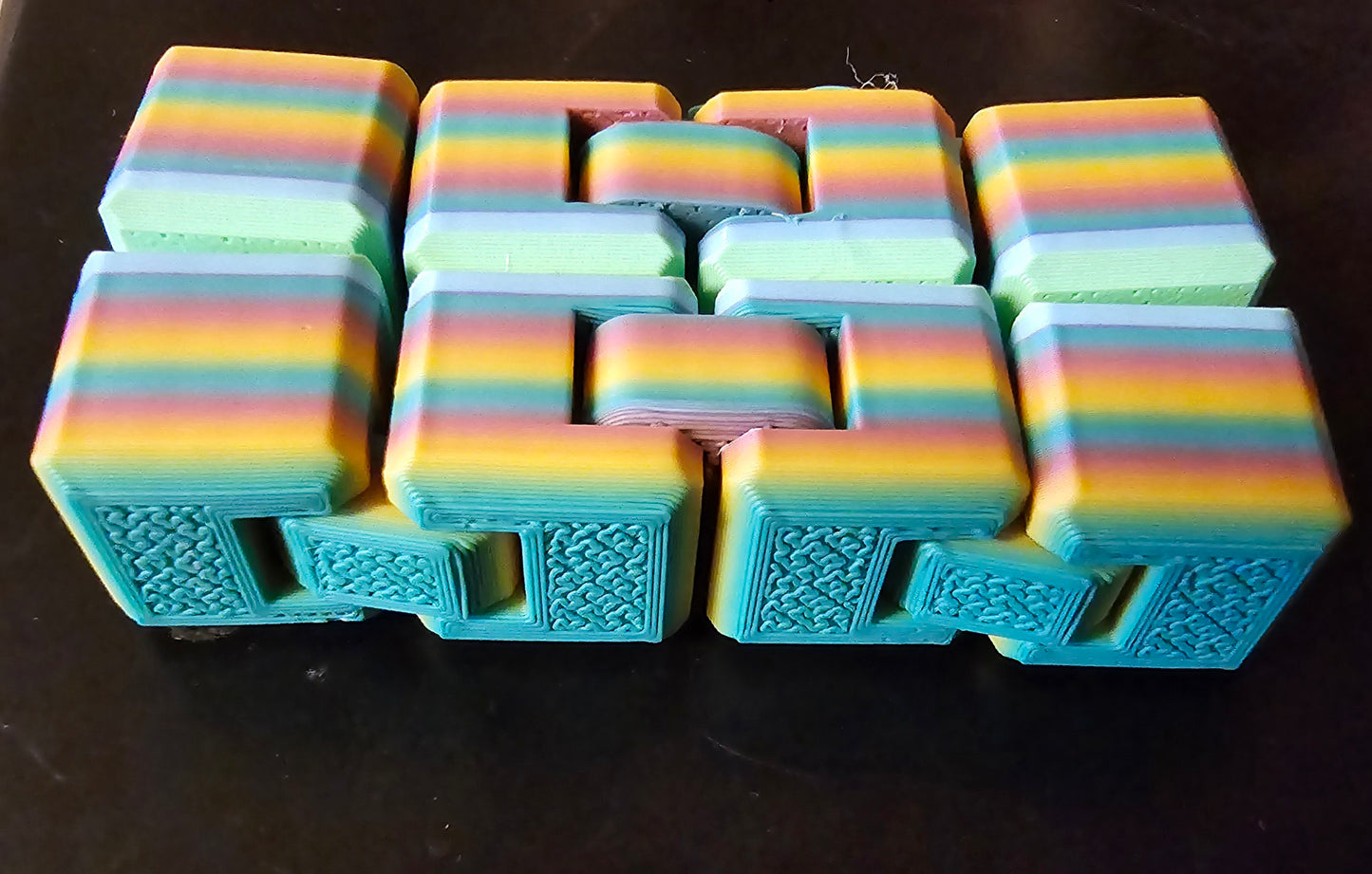 Infinity cube fidget toy